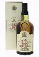 Lote 353 - WHISKY J & B 15 ANOS - Garrafa de Whisky, J & B, 15 Years Old, A Blend of the Purest Scotch Whiskies, Justerini & Brooks, Escócia, (750ml - 43%vol.). Nota: em caixa de cartão original