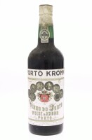 Lote 380 - PORTO KROHN - Garrafa de Vinho do Porto, Ruby Sweet, Wiese & Krohn, (750ml). Nota: garrafa antiga