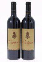 Lote 402 - CARTUXA 2017 - 2 garrafas de Vinho Tinto, Évora, Alentejo DOC, colheita de 2017, Fundação Eugénio de Almeida, Adega da Cartuxa, Évora, (750ml - 14,5%vol.)