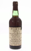 Lote 451 - PORTO QUINTA DO INFANTADO - Garrafa de Vinho do Porto, Tawny, Meio Seco, engarrafado em 1981, envelhecido em casco, Quinta do Infantado, João Lopes Roseira, Herdos., Gontelho, Covas, Alto Douro, (750ml)