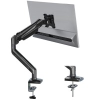 Lote 233 - Suporte para monitor BONTEC - concebido para suportar ecrãs de 13 a 34 polegadas com um braço de mola a gás para ajustes fáceis. Permite uma vasta gama de movimentos, incluindo inclinação, rotação e rotação do monitor para uma configuração ergo