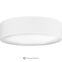 Lote 307 - Candeeirode teto sotto luce - este destaca-se especialmente em interiores modernos ou em ambientes de estilo escandinavo, proporcionando uma atmosfera acolhedora. Possui 3 soquetes para lâmpadas E27, com potência máxima de 11,5 W cada, sendo qu