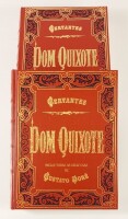 Lote 47 - O ENGENHOSO FIDALGO DOM QUIXOTE DE LA MANCHA. INCLUI TODAS AS GRAVURAS DE GUSTAVO DORÉ. 2 TOMOS - Miguel de Cervantes, Amadora, EDICLUBE, 2002. 2 tomos, obra completa. Conserva todas as 117 ilustrações de página inteira. Robustas encadernações e