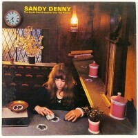 Lote 59 - SANDY DENNY DISCO DE VINIL THE NORTH STAR GRASSMAN AND THE RAVENS - LP de 1986, reedição pela Island Records UK, com o código ILPM 9165 846 628-1. Capa com mínimos sinais de uso, disco novo e nunca tocado