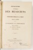 Lote 24 - BIOGRAPHIES UNIVERSELLE DES MUSICIENS ET BIBLIOGRAPHIE GÉNÉRALE DE LA MUSIQUE. 3 TOMOS - F.-J. Fétis; supplément et complément publiés sous la direction de M. Arthur Pougin, Paris, Librairie de Firmin-Didot et Cie, 1878. 8 volumes reunidos em 3 - 2