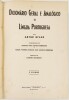 Lote 73 - DICIONÁRIO GERAL E ANALÓGICO DA LÍNGUA PORTUGUESA. 3 TOMOS - Artur Bivar; coord. de Manuel dos Santos Ferreira e Maria Vitória Garcia dos Santos Ferreira; prefácio de Gaspar Macedo, Porto, Edições Ouro, 1948-1952. 3 tomos, obra completa. Rara e - 4