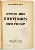 Lote 112 - AUTOGRAFADO: GLOSSÁRIO CRÍTICO DE DIFICULDADES DO IDIOMA PORTUGUÊS; DICIONÁRIO DE ERROS E PROBLEMAS DE LINGUAGEM. 2 OBRAS - Vasco Botelho do Amaral, Porto, Livraria Simões Lopes, 1947. Invulgar. Exemplar extremamente valorizado com expressiva e - 4