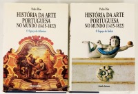 Lote 147 - HISTÓRIA DA ARTE PORTUGUESA NO MUNDO (1415-1822): O ESPAÇO DO ÍNDICO; O ESPAÇO DO ATLÂNTICO. 2 VOLS - Pedro Dias, Lisboa, Círculo de Leitores, 1998. 2 vols, obra completa. Referência maior no campo da História da Arte em Portugal. Obra ricament