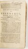 Lote 148 - DISCOURS SUR LA POÉSIE ÉPIQUE ET SUR L'EXCELLENCE DU POËME DE TÉLÉMAQUE; LES AVENTURES DE TÉLÉMAQUE, FILS D'ULYSSE - François Fénélon, [Paris], [s.n.], [1716]. Raríssimo. Encadernação inteira em pele com ferros e gravações a ouro e título a our - 3