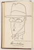 Lote 150 - FERNANDO PESSOA. OBRA POÉTICA. VOLUME ÚNICO - Fernando Pessoa; organização, introdução e notas de Maria Aliete Galhoz, Rio de Janeiro, Companhia Aguilar Editora, 1965. Edição de referência, em papel bíblia. Conserva o desenho de Almada Negreiro - 3