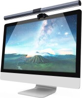 Lote 138 - lâmpada para monitor de computador Anpro é uma luz de secretária LED alimentada por USB, concebida para monitores de PC, que proporciona uma iluminação clara e ajustável para uma maior visibilidade e conforto ocular. Com o controlo por ecrã tát