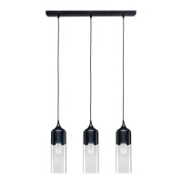 Lote 48 - Candeeiro suspenso Paulmann Neordic dá um toque de elegância moderna a qualquer espaço, com um design elegante em metal preto.
Esta elegante luminária acomoda três lâmpadas E27, permitindo uma iluminação personalizável (lâmpadas não incluídas), 