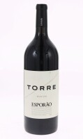 Lote 8 - TORRE DO ESPORÃO 2011 MAGNUM - Garrafa Magnum de Vinho Tinto, Alentejo DOC 2011, numerada 028/290, Esporão S.A., (1500ml - 14,5%vol.). Nota: garrafa idêntica á venda por € 717,31. Consultar valor indicativo em https://www.winespiritus.com/pt/vinh