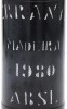 Lote 15 - MADEIRA ABSL TERRANTEZ 1980 - Garrafa de Vinho da Madeira ,"Canteiro", Terrantez 1960, engarrafado em 1999, Artur de Barros e Sousa Lda, Funchal, Madeira, (750ml - 18%vol.). Nota: garrafa idêntica à venda por € 575. Consultar valor indicativo em - 3