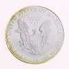 Lote 168 - ESTADOS UNIDOS DA AMÉRICA, MOEDA DE 1 DOLLAR EM PRATA 999, ANO 1994 - Moeda dos Estados Unidos da América, American Silver Eagle de 1994. Peso indicativo: 31.1 g. Dim: 40,6 mm (diâmetro). Nota: apresentada em invólucro de acrílico. Sem classifi - 4