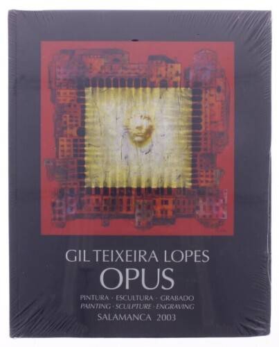 Lote 21 - "OPUS", LIVRO - Por Gil Teixeira Lopes, edição Caja Duera/Montepio Geral, capa dura, de 2003, selado. Nota: com sinais de armazenamento