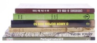 Lote 33 - CONJUNTO DE LIVROS - Conjunto composto por 6 livros, com os títulos "Terra - Nosso planeta", por Scientific American, "Portugal natural, vol.II", por Proteste, "África Negra", por Maria Paula da Costa e Susana Maria Pinheiro, Espontaneidades da 