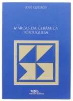 Lote 34 - "MARCAS DA CERâMICA PORTUGUESA", LIVRO - Por José Queirós, edição Estante, de 1988, capa brochura, profuso ilustrado. Nota: com sinais de uso e armazenamento