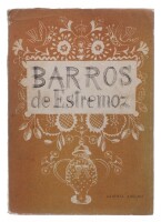 Lote 58 - "BARROS DE ESTREMOZ", LIVRO - por Azinhal Abelho, de 1964, edição Panorama, capa brochura, ilustrado. Nota: com sinais de armazenamento