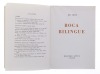 Lote 102 - "BOCA BILINGUE", LIVRO - por Ruy Melo, de 1961, edição Ática,, capa brochura, com páginas por abrir. Nota: com sinais de armazenamento - 2