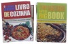 Lote 155 - CONJUNTO DE 2 LIVROS - Conjunto composto por "The little big vegetarian book" e "O pequeno grande livro de cozinha", capas brochura, ilustrados. Nota: com sinais de uso e armazenamento