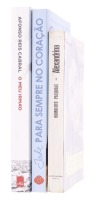 Lote 209 - CONJUNTO DE LIVROS - Conjunto de 3 livros com os títulos "Alexandrina", de Humberto Pasquale, "Jade - Para sempre no coração", por Jade Goody e."O meu irmão", por Afonso Reis Cabral, livros de capa brochura. Nota: com sinais de armazenamento