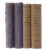 Lote 217 - CONJUNTO DE 4 LIVROS - Conjiunto composto por 2 livros "A Volta ao Mundo", (VOLS. 3 e 4), Livros antigos de 1913, por Conde Henri de la Vaux e Arnould Galopin e 2 livros "A TOSCA" (VOLS.1 e 2) - livro inspirado no notável drama de Victorien Sar