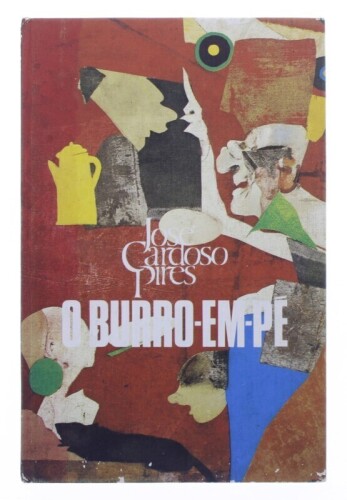 Lote 254 - "O BURRO-EM-PÉ", LIVRO - por José Cardoso Pires, de 1979, edição Circulo de Leitores, capa dura, ilustrado Nota: com sinais de uso e armazenamento