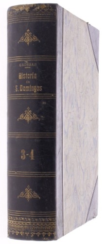 Lote 260 - "SEGUNDA PARTE DA HISTÓRIA DE S. DOMINGOS", LIVRO - por Fr. Luis Cacegas, de 1866, edição Typ.do Panorama, capa dura. Nota: com sinais de uso e armazenamento