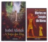 Lote 275 - CONJUNTO DE LIVROS - Conjuto composto por 4 livros com os títulos "Oríon", de Mário Claudio, "Um amante na Palestina", por Sélim Nassib, "Mortes no templo de Hórus", por Paul Doherty e "A soma dos Dias" por Isabel Allende, livros de capa dura. - 2