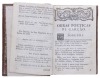 Lote 366 - "OBRAS POETICAS DE GARÇÃO", LIVRO - por Pedro António Correa Garção, encadernação de capa dura e cercadura a dourado Nota: com sinais de uso e armazenamento - 2