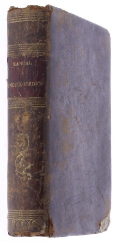 Lote 379 - "MANUAL ENCCLOPEDICO PARA USO DAS ESCOLAS DE INSTRUÇÃO PRIMÁRIA", LIVRO - por Emílio Achilles Monteverde, de 1879, edição de Imprensa Nacional, encadernação de capa dura e cercadura a dourado Nota: com sinais de uso e armazenamento