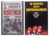 Lote 386 - CONJUNTO DE LIVROS - Conjunto composto por 4 livros com os títulos "O capitão e o inimigo", por Graham Greene, "História da Legião Estrangeira 1831-1914", por Georges Blond, "A noite dos Generais", por Hans hellmut Kirst e "A resistência", por - 2