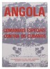 Lote 419 - "ANGOLA COMANDOS ESPCIAIS CONTRA OS CUBANOS", LIVRO - por Tem. Cor. Gilberto Sants e Castroa, de 1978, edição de Braga Editora, capa brochura, Nota: com sinais de uso e armazenamento