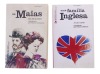 Lote 453 - CONJUNTO DE 4 LIVROS - Conjunto composto pelos os livros "Folhas caídas " de Almeida Garrett, "Amor de perdição" de Camilo Castelo Branco, "Uma família inglesa" de Júlio Dinis e "Os Maias" de Eça de Queirós. Nota: com sinais de uso e armazename - 2