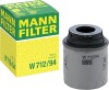 Lote 82 - Filtro de óleo MANN-FILTER W 712/94: Substituição de primeira qualidade, 8x8x10 cm, oferece uma filtragem superior e proteção do motor com válvulas especializadas. Compatível com REACH. Adequado para Audi, Seat, Skoda e VW. O artigo provém de um