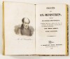 Lote 26 - PROCÈS DES EX-MINISTRES, PRÉCÉDÉ DE NOTICES HISTORIQUES. CONTENANT DES FAITS INÉDITS SUR MM. DE POLIGNAC, DE PEYRONNET, CHANTELAUZE ET DE GUERRON DE RANVILLE. TOME PREMIER - Émile Babeuf, Paris, Imprimerie de A. Hocquart Jeune, Éditeur, 1830-183 - 3