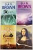 Lote 49 - A CONSPIRAÇÃO; O SÍMBOLO PERDIDO; O CÓDIGO DA VINCI; ANJOS E DEMÓNIOS. 4 OBRAS - Dan Brown, Lisboa, Livraria Bertrand, 2005; 2009; 2004; 2005. 4 obras. Encadernações editoriais em brochura. Óptimos exemplares. Miolos limpíssimos