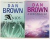 Lote 49 - A CONSPIRAÇÃO; O SÍMBOLO PERDIDO; O CÓDIGO DA VINCI; ANJOS E DEMÓNIOS. 4 OBRAS - Dan Brown, Lisboa, Livraria Bertrand, 2005; 2009; 2004; 2005. 4 obras. Encadernações editoriais em brochura. Óptimos exemplares. Miolos limpíssimos - 3