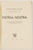 Lote 60 - PÁTRIA NOSTRA. DISCURSO EM VERSO: EXORTAÇÃO À MOCIDADE - António Corrêa d'Oliveira, Lisboa, Edição do Secretariado de Propaganda Nacional, 1935. Raro. "Discurso em verso, pronunciado pelo autor, presidente da 3ª secção do Congresso da União Naci - 2