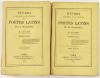 Lote 148 - ÉTUDES DE MOEURS ET DE CRITIQUE SUR LES POETES LATINS DE LA DÉCADENCE. 2 TOMOS - D. Nisard, Paris, Librairie Hachette et Cie, 1888. 2 tomos, obra completa. Rara, de alcance internacional. Encadernações editoriais em brochura. Conserva as raras 