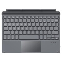 Lote 41 - Teclado Bluetooth MoKo compatível com Microsoft Surface Go 4 (2023), Go 3 (2021), Go 2 (2020) e Go (2018). Teclado Bluetooth sem fios com cabo de carregamento Micro-USB, bateria incorporada. Cor: Preto. O artigo provém de uma encomenda não entre