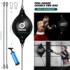 Lote 148 - Conjunto de saco de boxe Odoland 10 em 1, saco pesado de 4 pés sem enchimento com luvas de 12 oz, bandagens para as mãos, conjunto de bolas de reflexo, saco duplo e corda de saltar. Perfeito para boxe, kickboxing e treino. O artigo provém de um - 2