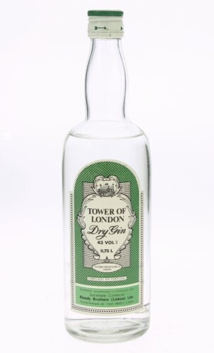 Lote 230 - GIN TOWER OF LONDON - Garrafa de Gin, Dry Gin, Blandy Brothers, (750ml - 43%vol.)