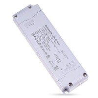 Lote 101 - Transformador LED ajustável REYLAX 12V, fonte de alimentação regulável TRIAC 12V 80W 6.66A, driver 230V para 12V DC, fonte de alimentação de tensão constante, transformador de baixa tensão para aplicações de iluminação LED. O artigo provém de u