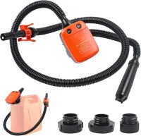 Lote 132 - Bomba eléctrica de transferência de combustível Easyhomie com sensor de paragem automática, adequada para automóveis, motociclos, tractores e barcos. Plástico, estilo moderno, funciona com bidões de combustível >33mm. Saída de barbela. O artigo