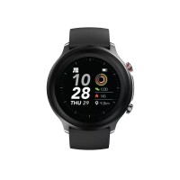 Lote 41 - IDO ID217 Smartwatch: Ecrã de 1,28 polegadas, GPS, 14 modos de desporto, ritmo cardíaco, SpO2, monitor de sono, à prova de água até 50 m, bateria de 280 mAh, compatível com Android 4.4+ e iOS 9.0+. O artigo provém de uma encomenda não entregue a