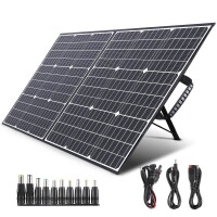 Lote 186 - SWAREY 100W folding solar panel, monocrystalline with 2 USB, 18V DC output, PD 60W Type-C, ideal for camping, garden, RV and mobile devices. O artigo provém de uma encomenda não entregue ao cliente, está em estado novo, nunca usado, sendo vendi