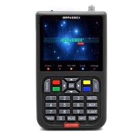 Lote 190 - Vislone V8 Digital Satellite Finder, ecrã LCD de 3,5 polegadas, localizador de satélites para um seguimento e alinhamento precisos do sinal. O artigo provém de uma encomenda não entregue ao cliente, está em estado novo, nunca usado, sendo vendi