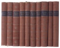 Lote 42 - GOETHES BERTE, LIVROS - 10 Volumes. Obras de Goethe por Theodor Friedrich, Philipp Reclam J. Editora. Encadernação cartonada em tela. Dim: 19x13 cm. Nota: obras em língua alemã